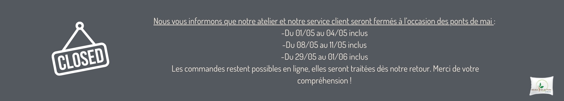 Fermeture MAI